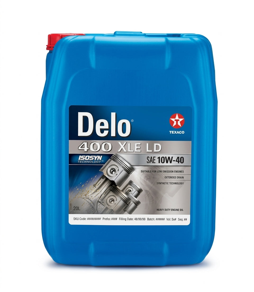 Texaco Delo® 400 XLE-LD 10W40 Engine Oil - 20L