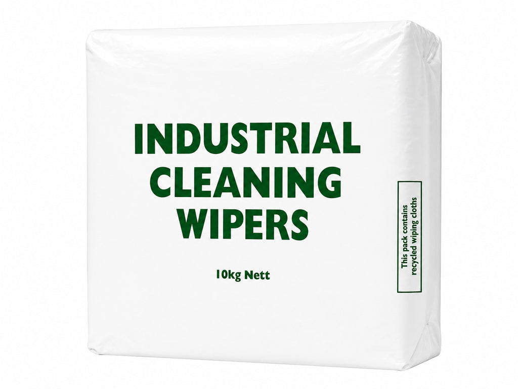Industrial coloured cotton cleaning wipes - 10kg bundle (RAX102T)