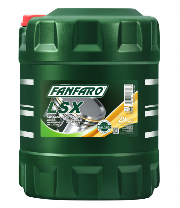 Fanfaro LSX Longlife 504/507 5W30 Engine Oil - 20L (6701-20)